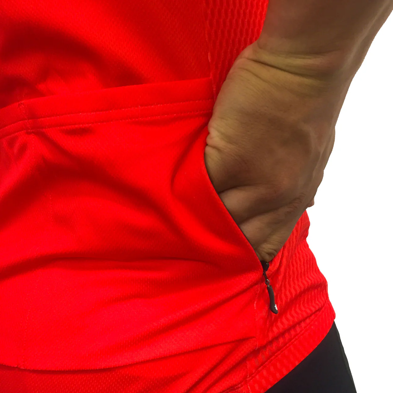 Cuore Mens Finisher Jersey Red - Image 6